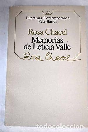 Libri di seconda mano: Memorias de Leticia Valle
