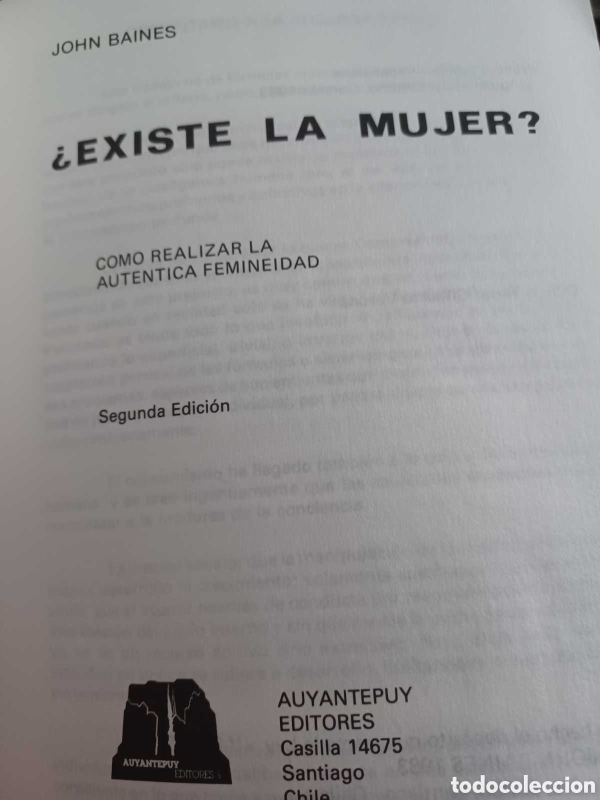 Libros: Barybook 102. . &iquest;Existe la mujer? John Baines - Foto 4
