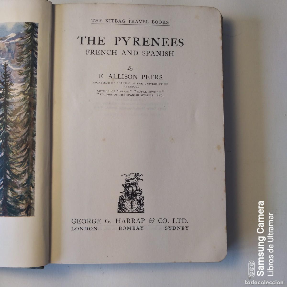 Libros: The Pyrenees. French and spanish. - Allison Peers, E. - Foto 2