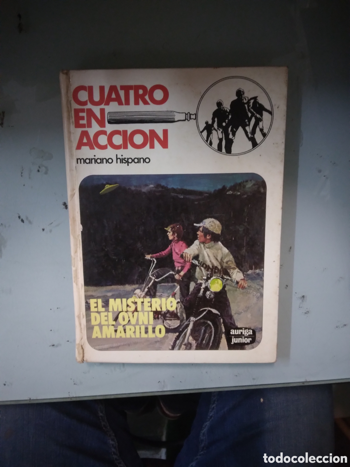 Libros: Cuatro en acci&oacute;n, El.misterio del ovni amarillo, Junior