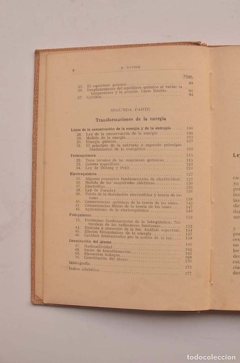 Libros: Introducci&oacute;n a la qu&iacute;mica general - BAVINK, B. - Foto 4