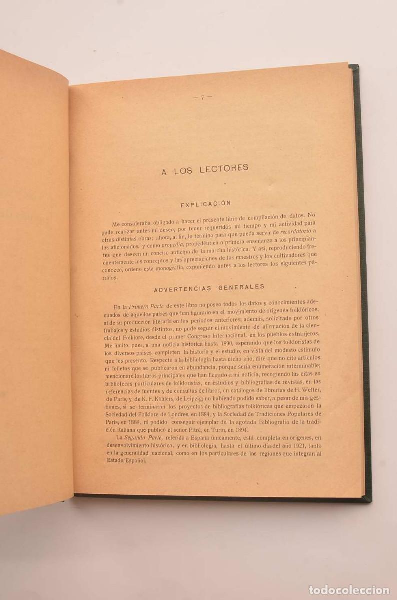 Libros: Noticia hist&oacute;rica del Folklore - CUICHOT Y SIERRA, Alejandro - Foto 5
