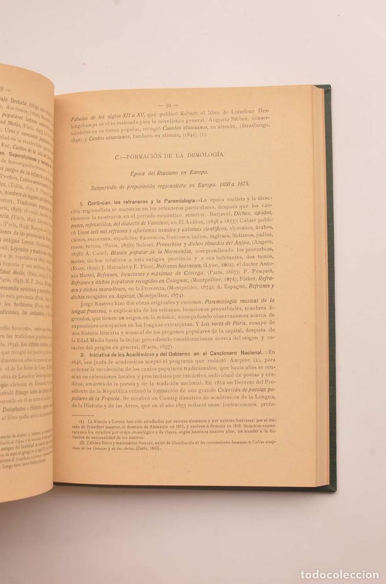 Libros: Noticia hist&oacute;rica del Folklore - CUICHOT Y SIERRA, Alejandro - Foto 7