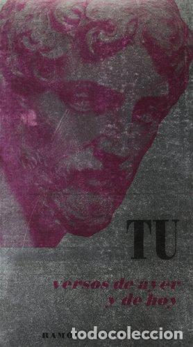 Libros: TU. VERSOS DE AYER Y DE HOY - Foto 1