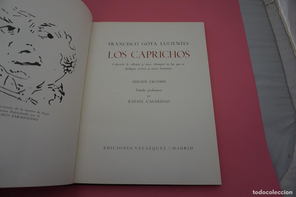Libros: GOYA - LOS CAPRICHOS - RAFAEL CASARIEGO - Foto 4