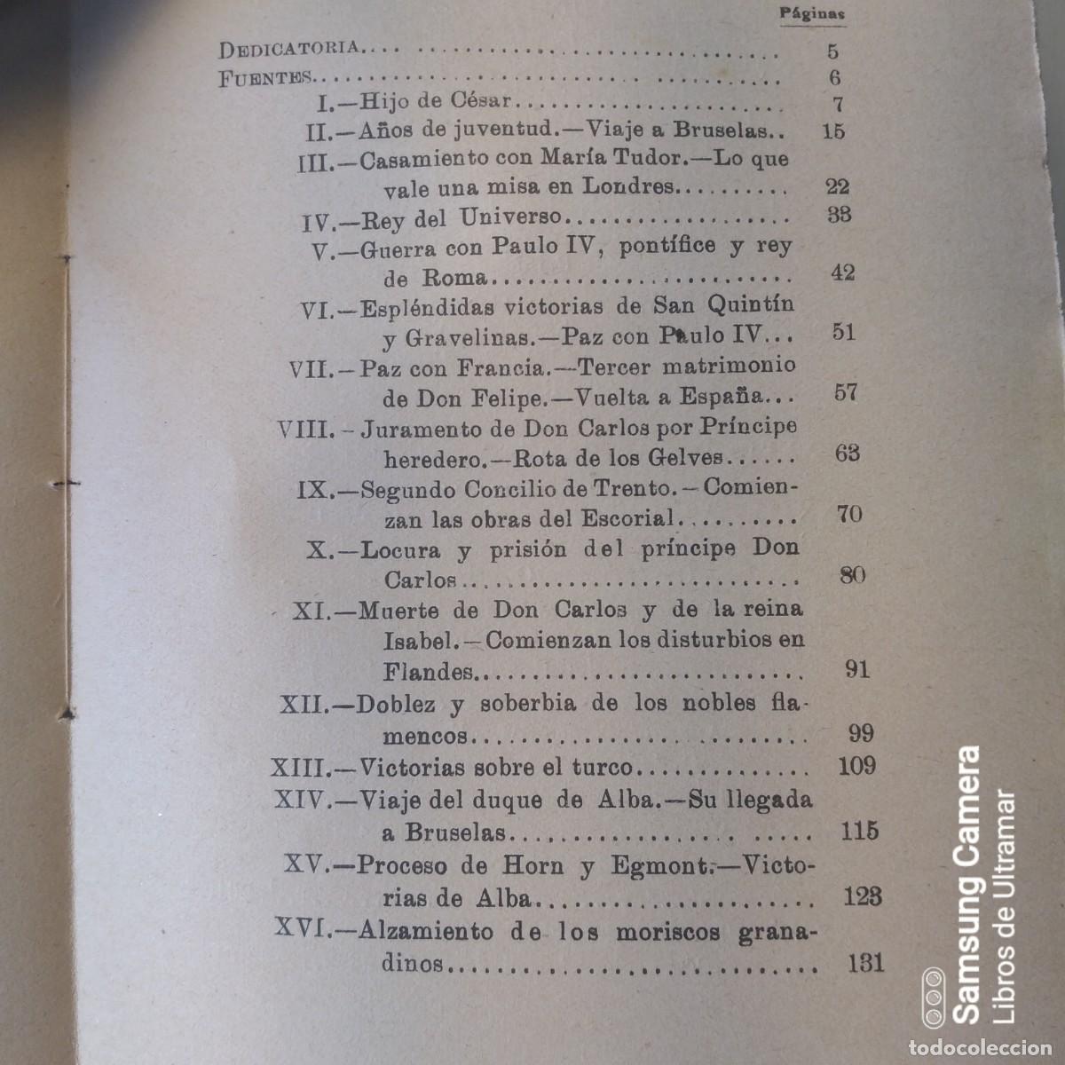 Libros: Felipe II. Rey de Espa&ntilde;a y Monarca del Universo. - Tom&aacute;s, Mariano. - Foto 2