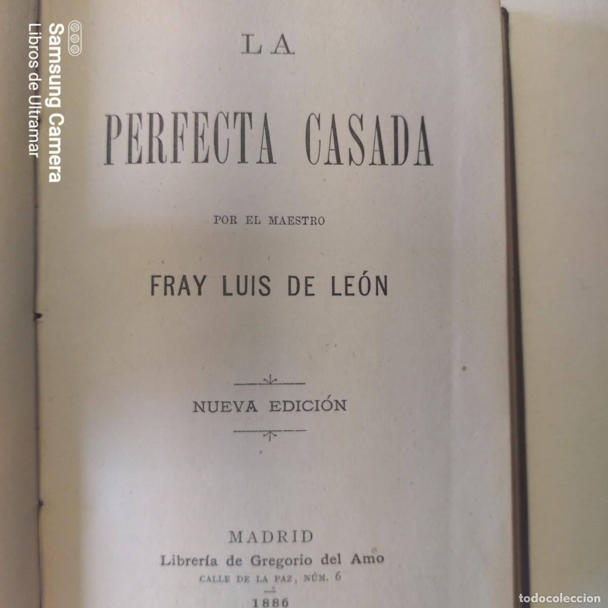 Libros: La perfecta casada. - De Le&oacute;n, Luis. (Fray). - Foto 3
