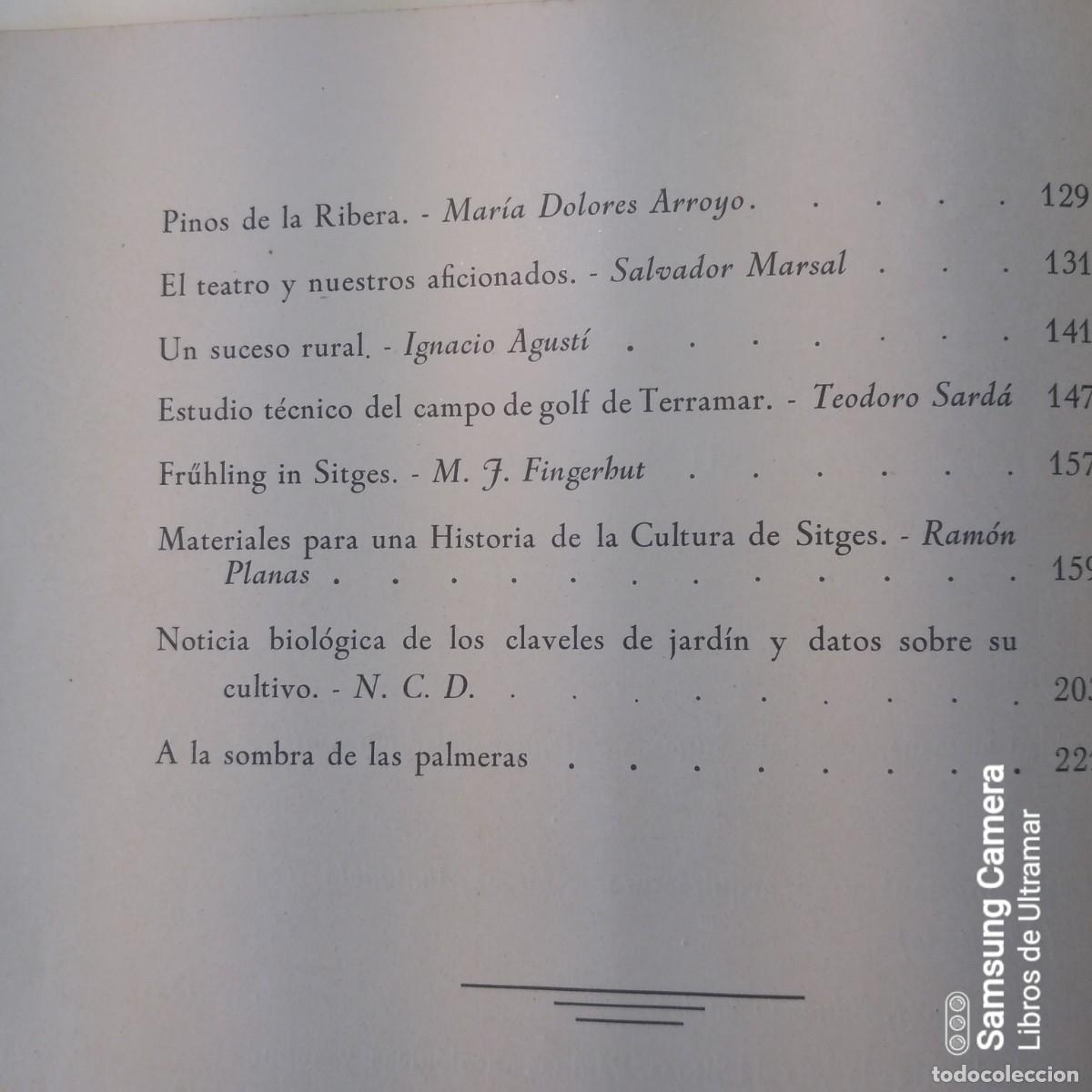 Libros: Antolog&iacute;a de Sitges. Diciembre de 1950. - Foto 4