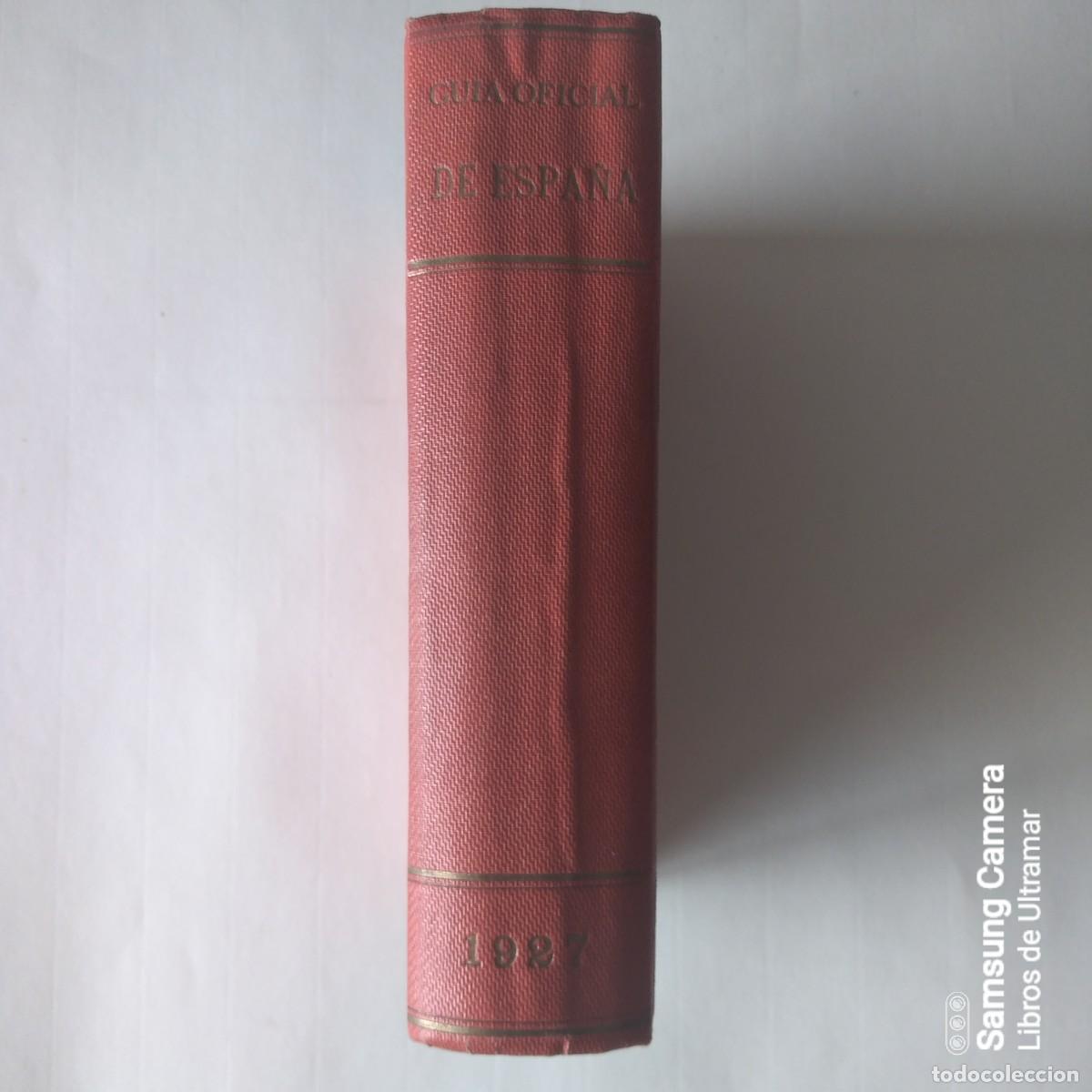 Libros: Gu&iacute;a Oficial de Espa&ntilde;a. 1927. - - Foto 5