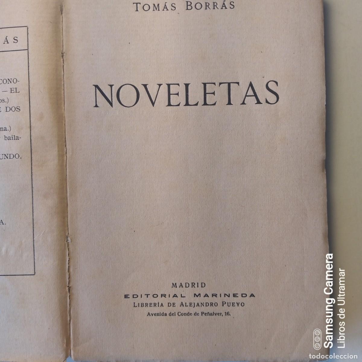 Libros: Noveletas. - Borr&aacute;s, Tom&aacute;s. - Foto 2