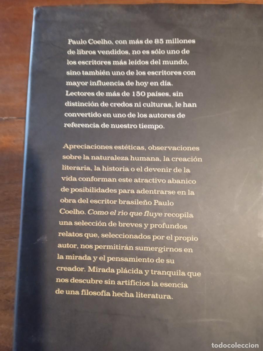 Libros: COMO EL R&Iacute;O QUE FLUYE. PAULO COELHO - Foto 2
