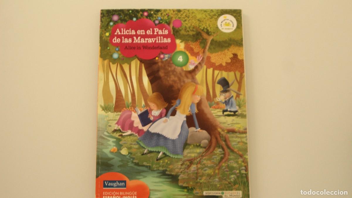 Libros: ALICIA EN EL PA&Iacute;S DE LAS MARAVILLAS BILINGUE - Foto 1