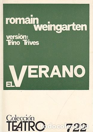 Libros: EL VERANO - WEINGARTEN, ROMAIN - Foto 1