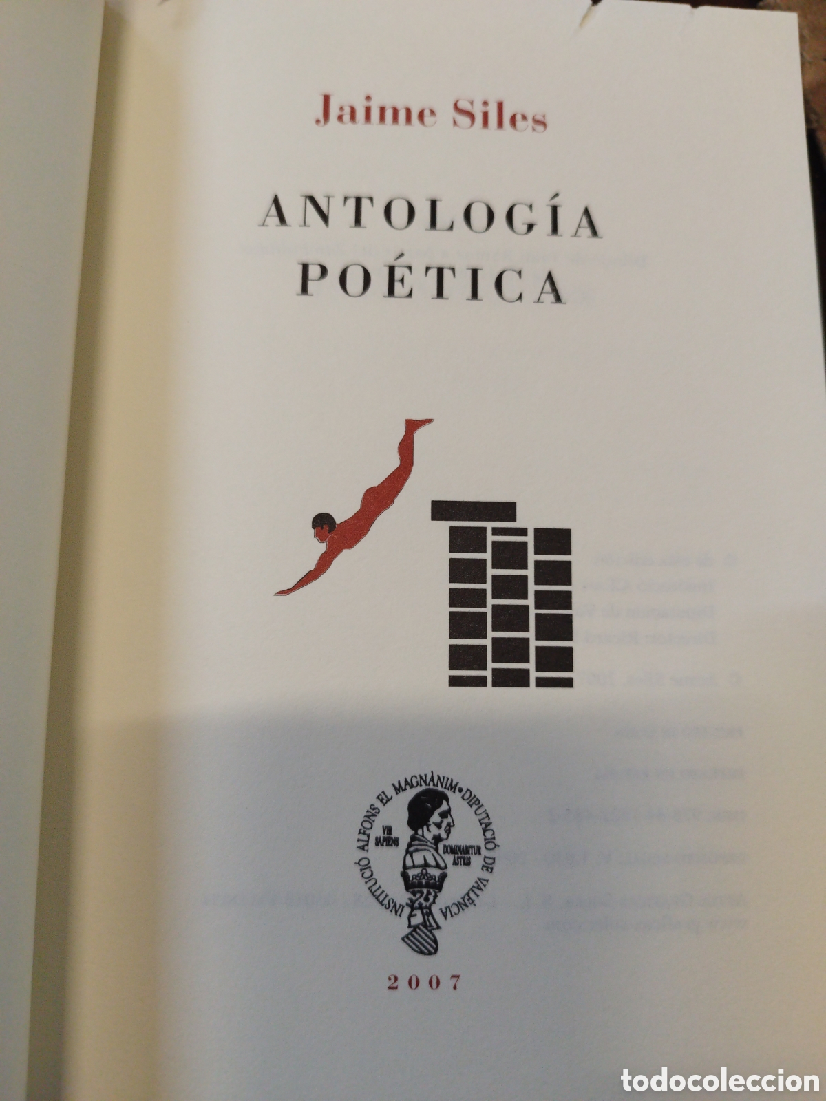 Libros: ANTOLOGIA POETICA - SILES,Jaime - Foto 4