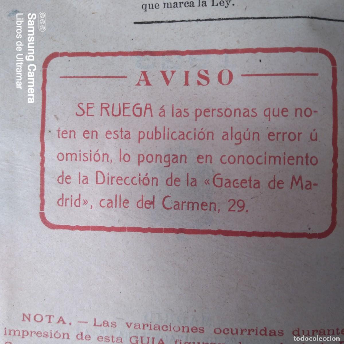 Libros: Gu&iacute;a Oficial de Espa&ntilde;a. 1923. - Foto 6