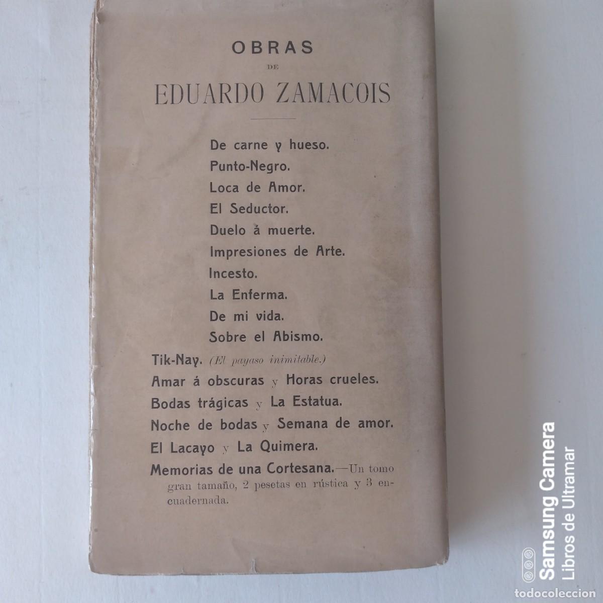 Libros: Sobre el abismo. Novela. - Zamacois, Eduardo. - Foto 3