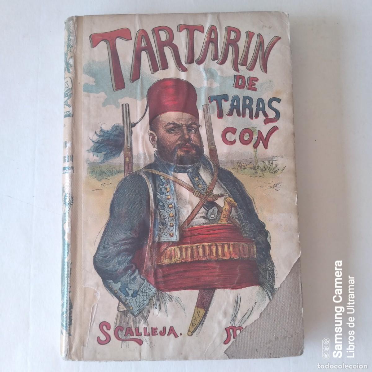 Libros: Aventuras prodigiosas de Tartar&iacute;n de Tarasc&oacute;n. Versi&oacute;n castellana. - Salgari, Emilio. - Foto 1