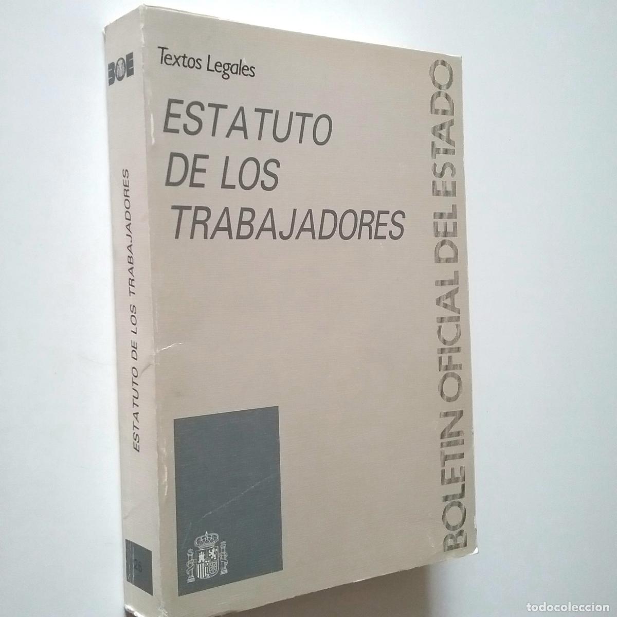Libros: Estatuto de los trabajadores. Textos legales - Foto 1