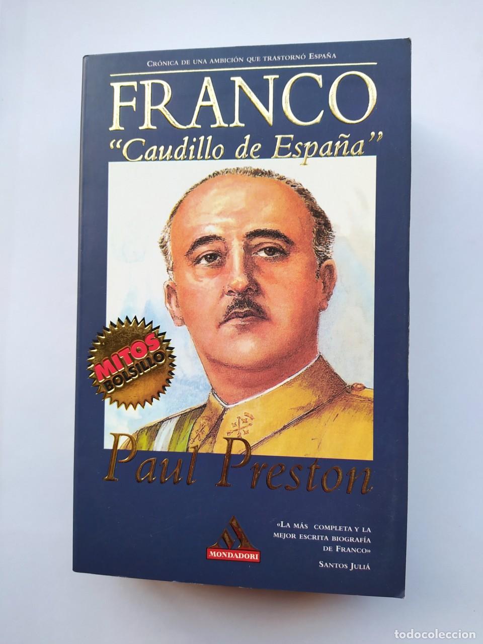 Libros: Franco: caudillo de Espa&ntilde;a. Mitos Bolsillo. - Paul Preston. TDK599 - Foto 1