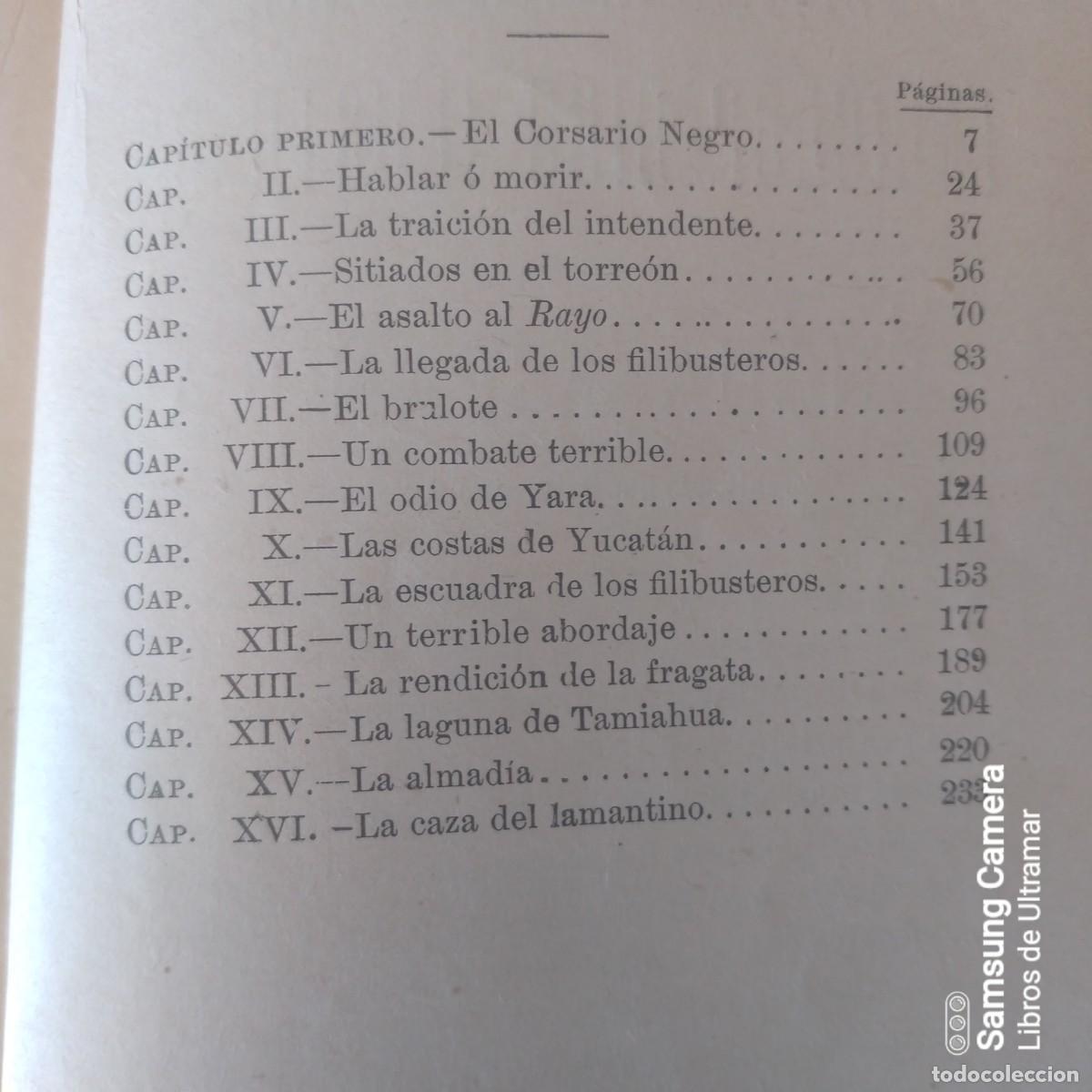 Libros: La reina de los Caribes. Versi&oacute;n castellana. - Salgari, Emilio. - Foto 4