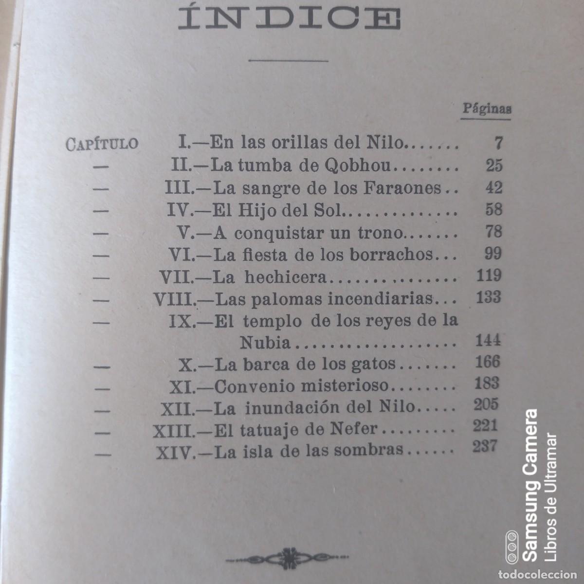 Libros: Las hijas de los faraones. Versi&oacute;n castellana. - Salgari, Emilio. - Foto 4