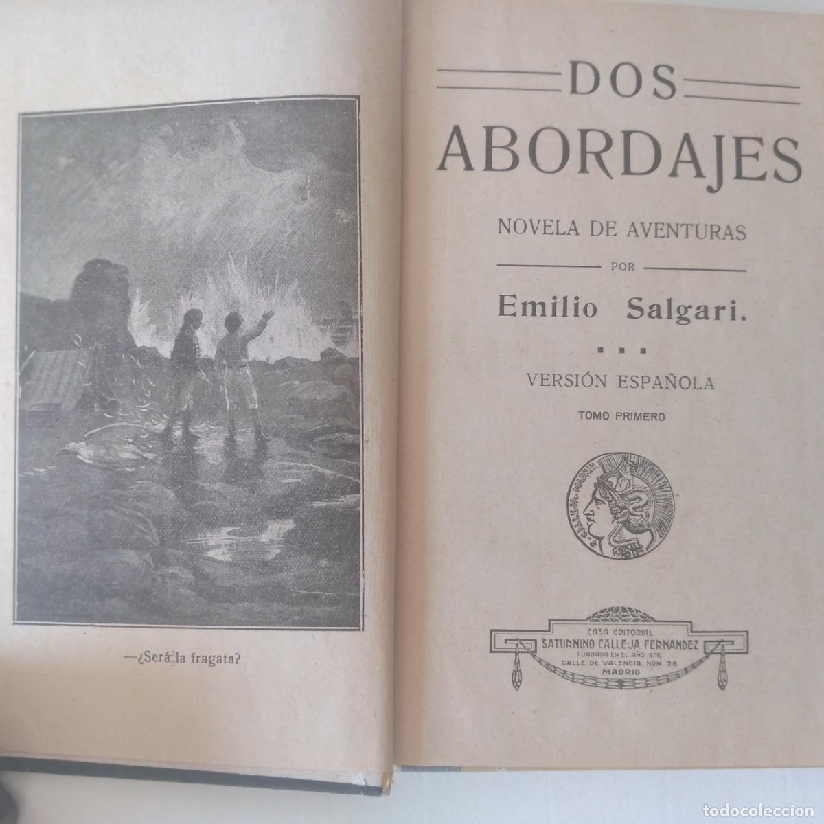 Libros: Las hijas de los faraones. Versi&oacute;n castellana. - Salgari, Emilio. - Foto 8