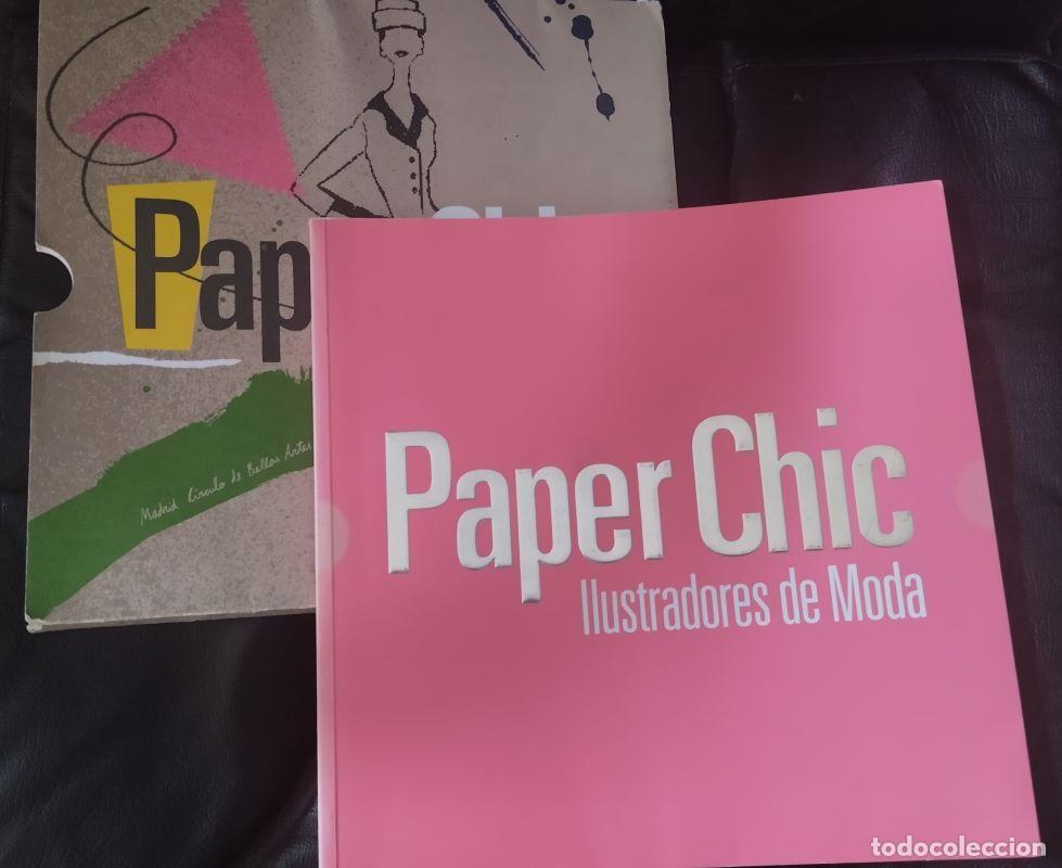 Libros: Paper Chic. Ilustradores de moda (cat&aacute;logo de exposici&oacute;n, libro con estuche) - Foto 1