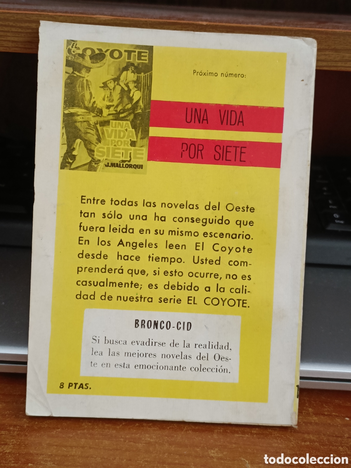 Libros: Libro El Coyote -Episodio en Monterrey- J.Mallorqu&iacute; (Ed. Cid) - Foto 2