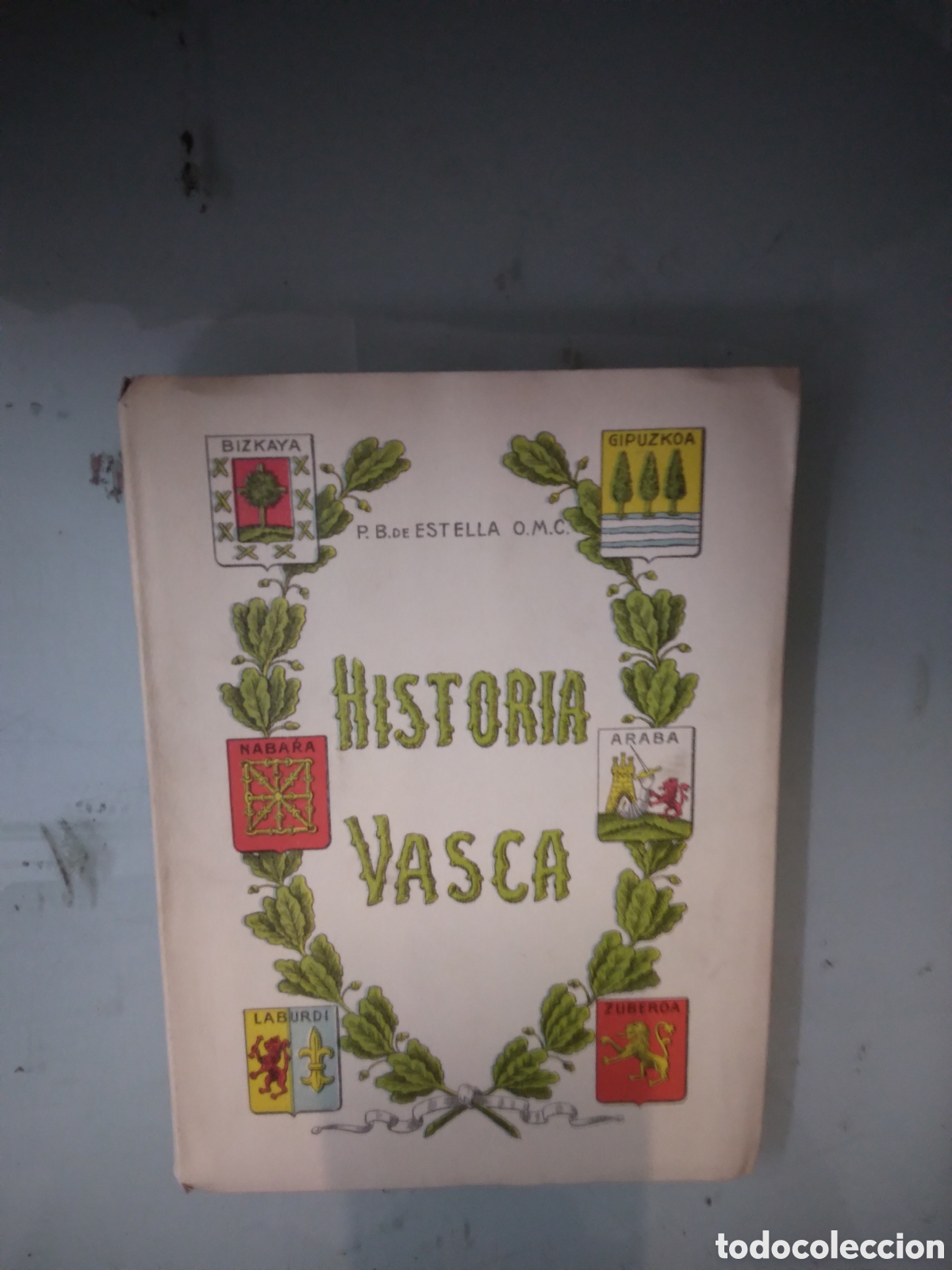 Libros: Historia vasca, Bernardino de Estella,1931 - Foto 1