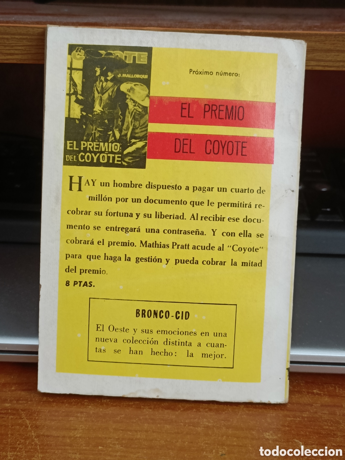 Libros: Libro El Coyote -La Contrase&ntilde;a- J.Mallorqu&iacute; (Ed. Cid) - Foto 2