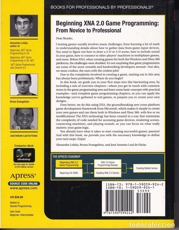 Libros: Beginning XNA 2.0 Game Programming. From Novice to Professional - Foto 2