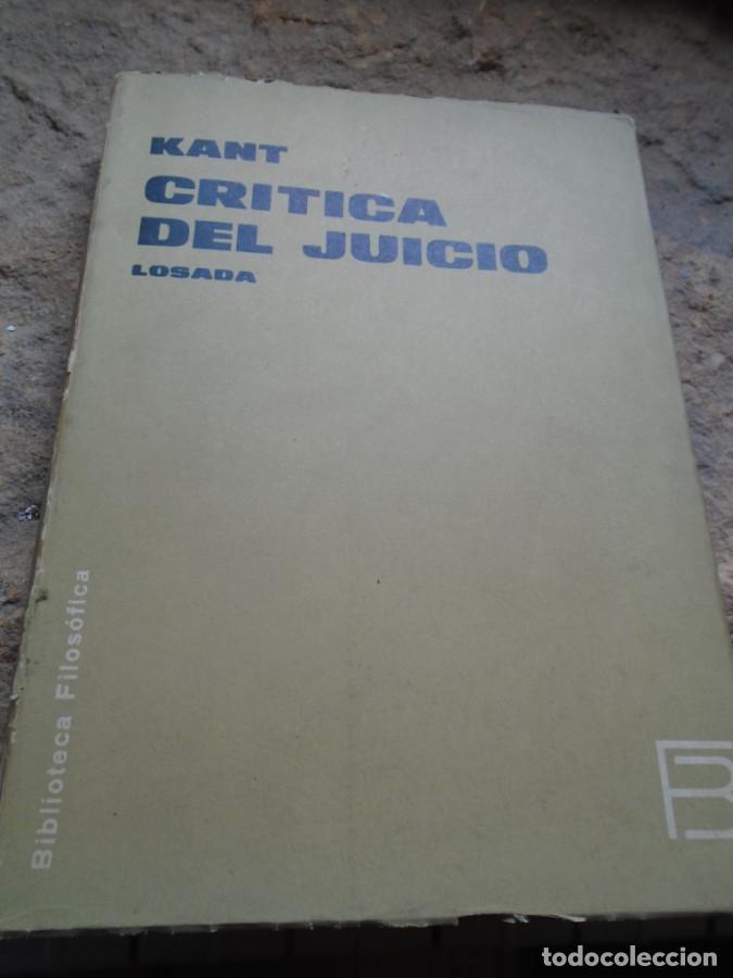 Libros: Cr&iacute;tica del Juicio - Kant - Foto 1