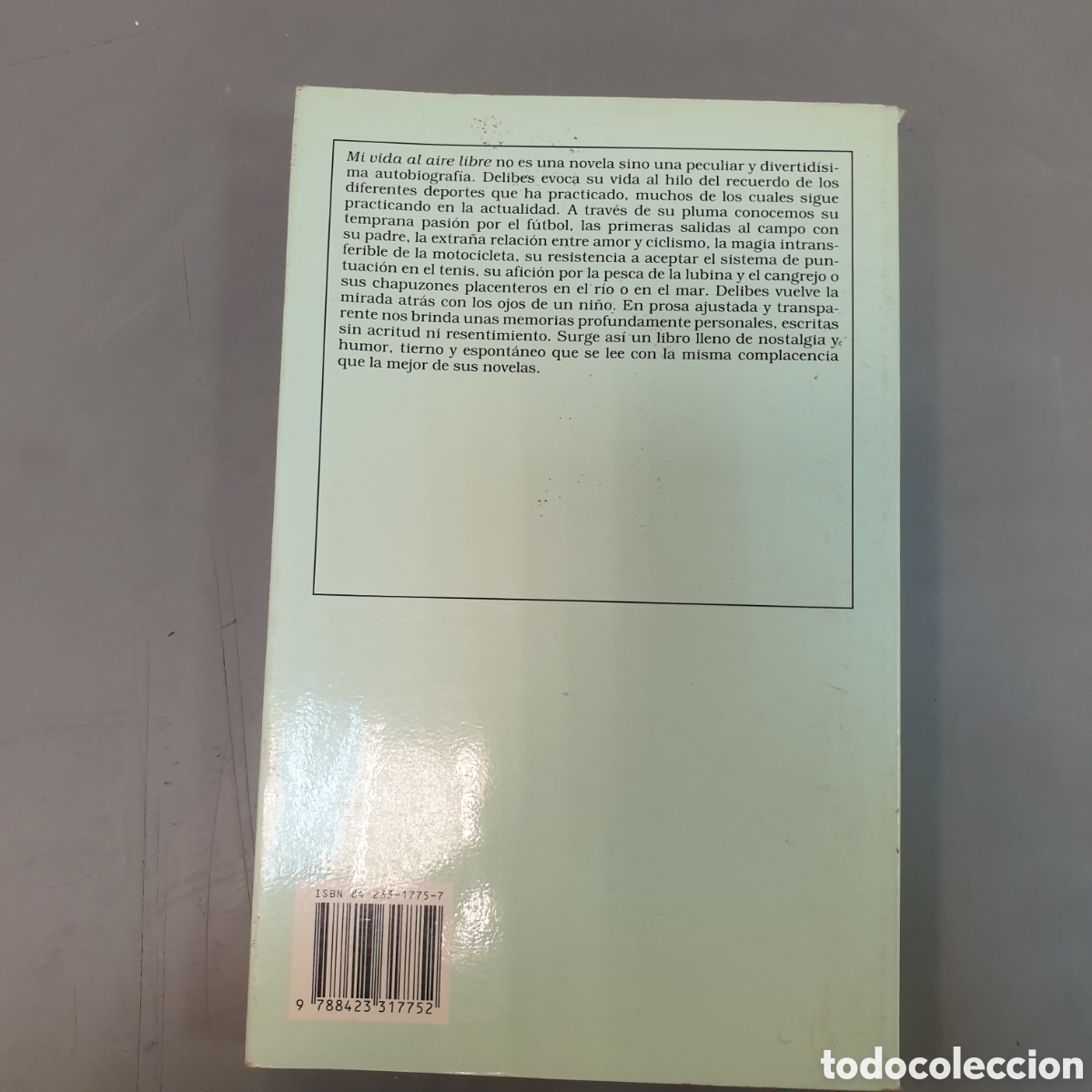 Libros: Mi vida al aire libre MIGUEL DELIBES - Foto 2