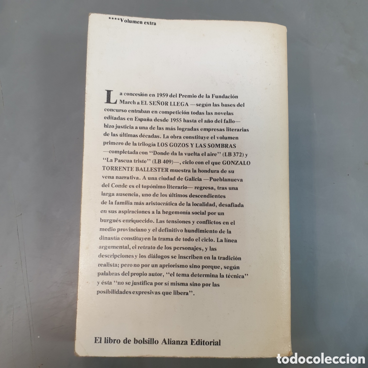 Libros: Los gozos y las sombras Gonzalo Torrente Ballester - Foto 2