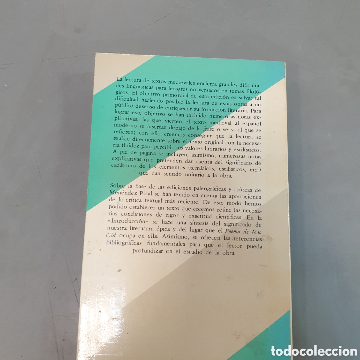 Libros: Poema de Mio Cid JESUS DE BUSTOS - Foto 2