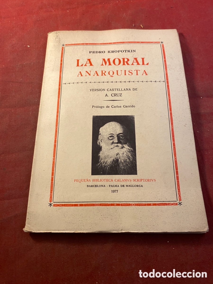 Libros: LA MORAL ANARQUISTA 1977 - Foto 1