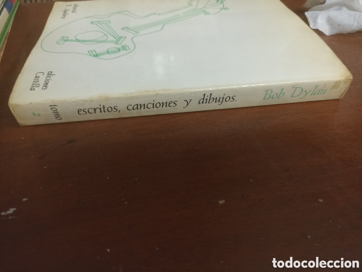 Libros: Bob Dylan escritos, canciones y dibujos tomo 2 ediciones Castalia - Foto 3