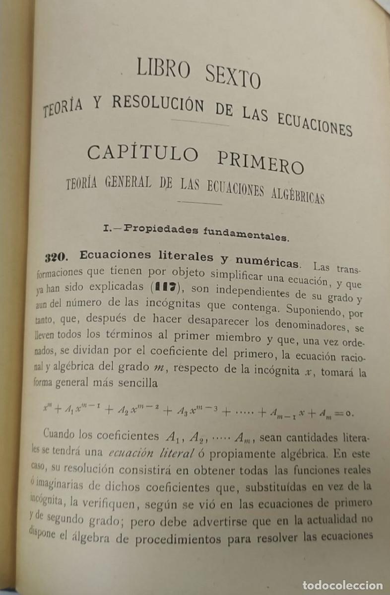 Libros: &Aacute;lgebra - Salinas y Angulo, Ignacio. Ben&iacute;tez y Parodi, Manuel - Foto 4
