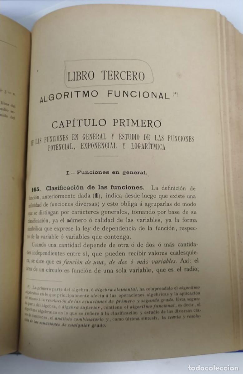 Libros: &Aacute;lgebra - Salinas y Angulo, Ignacio. Ben&iacute;tez y Parodi, Manuel - Foto 7