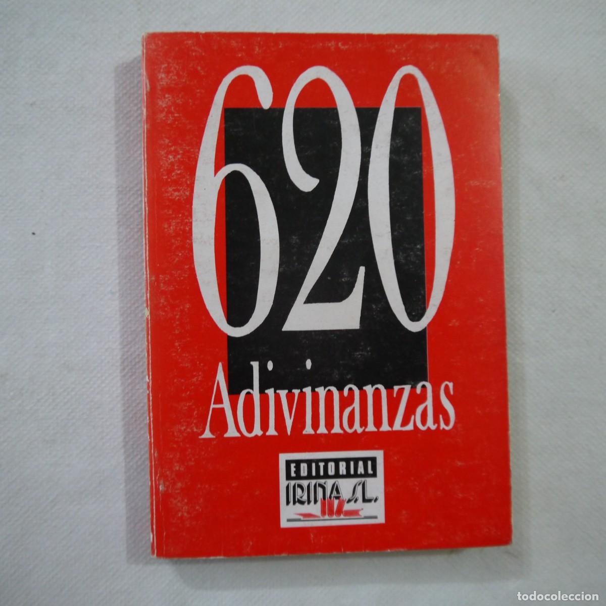 Libros: 620 ADIVINANZAS - EDITORIAL IRINA - 1989 - Foto 1