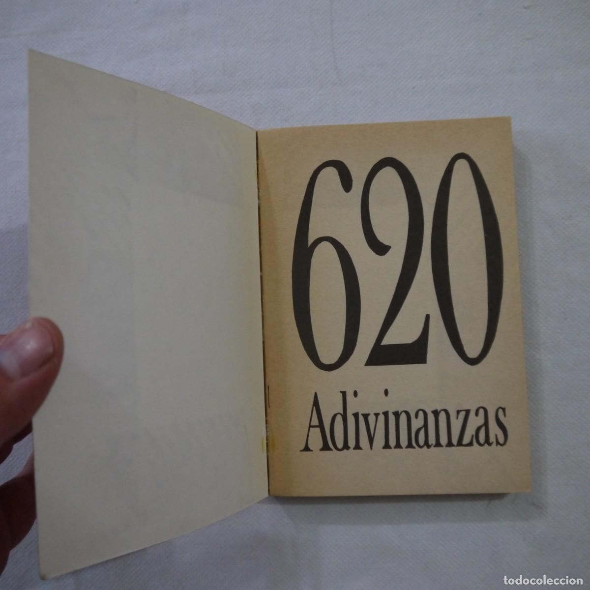 Libros: 620 ADIVINANZAS - EDITORIAL IRINA - 1989 - Foto 2