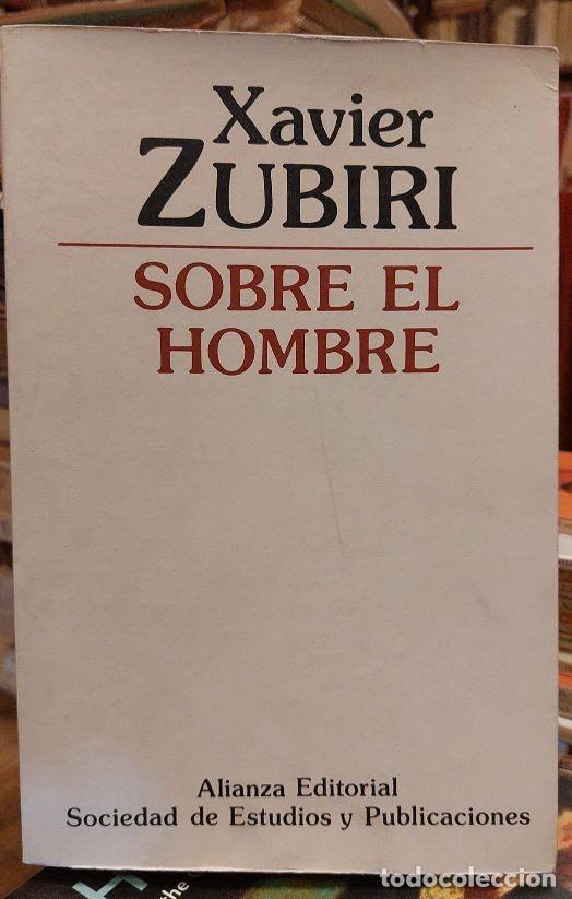 Libros: SOBRE EL HOMBRE. - ZUBIRI, Xavier. - Foto 1