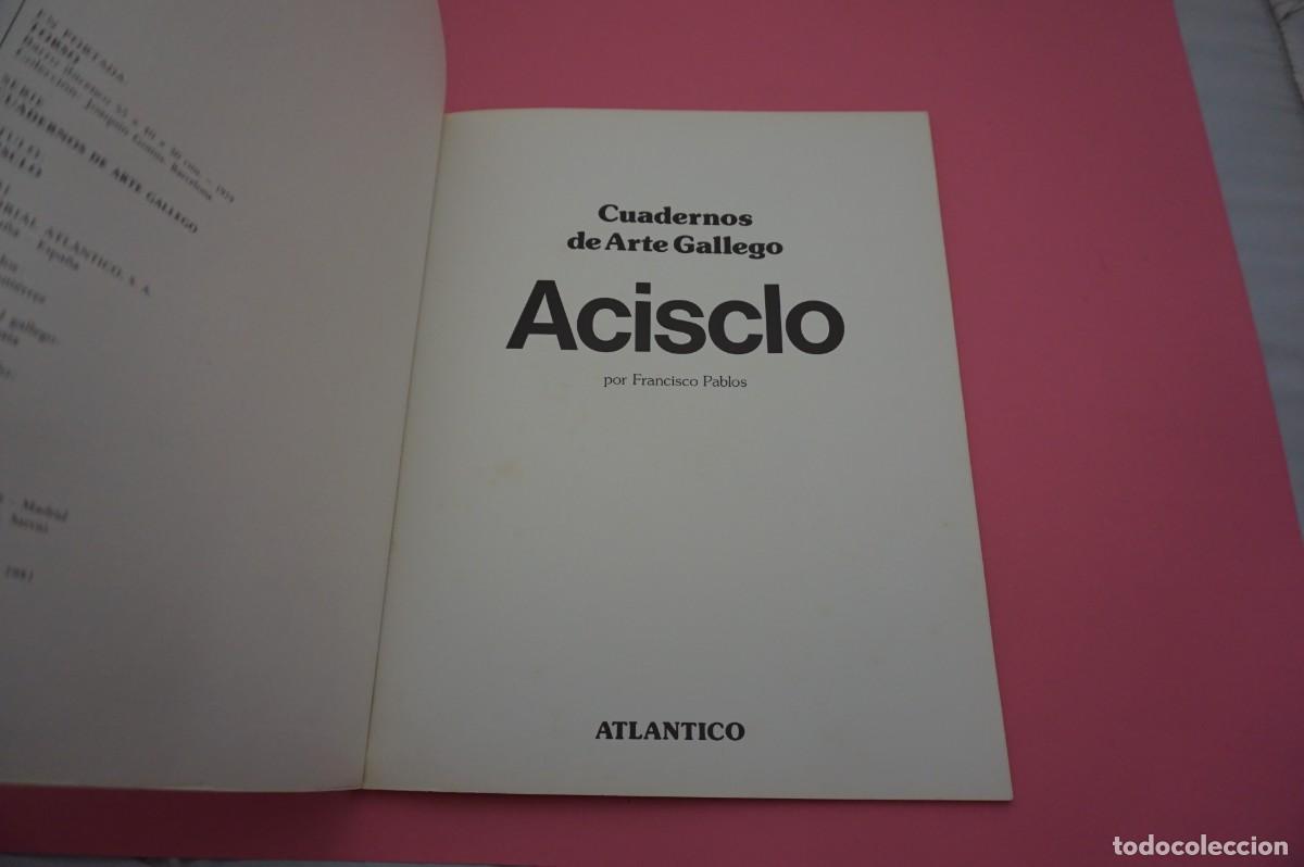 Libros: CUADERNOS DE ARTE GALLEGO - ACISCLO - ATLANTICO - Foto 2
