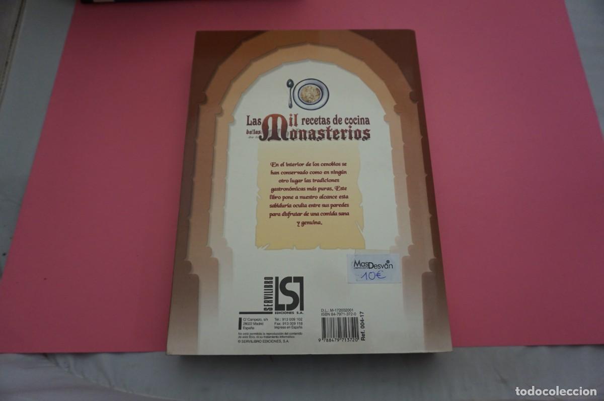 Libros: M2F/ LAS MIL RECETAS DE COCINA DE LOS MONASTERIOS / SERVILIBRO EDITOR - Foto 6