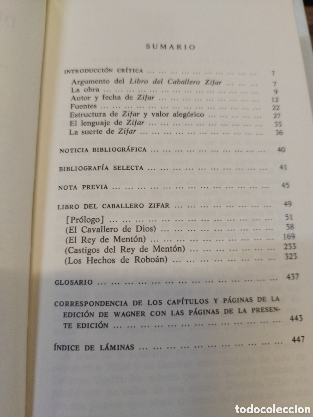 Libros: LIBRO DEL CABALLERO ZIFAR - GONZALEZ MUELA,J.(Edici&oacute;n) - Foto 5