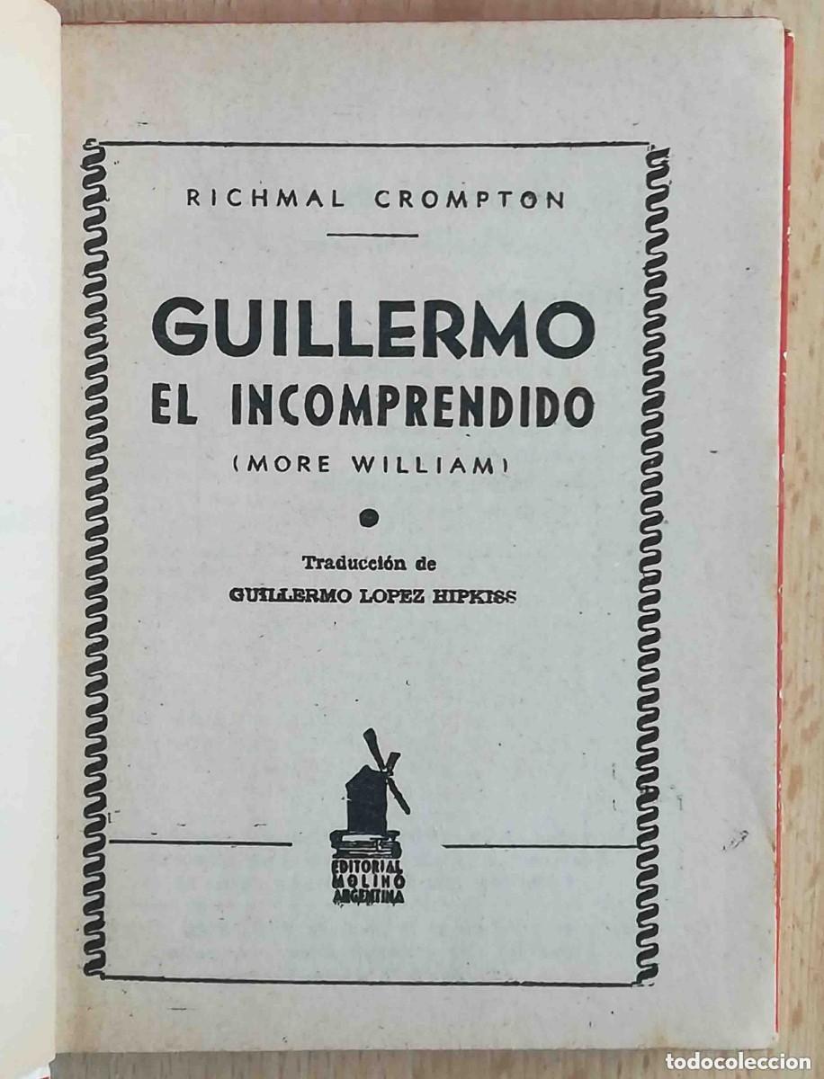Libros: GUILLERMO EL INCOMPRENDIDO - Foto 1