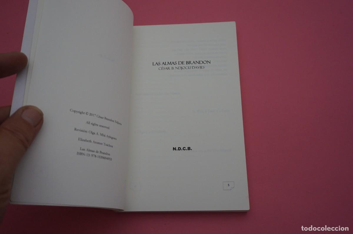 Libros: M2F/ LAS ALMAS DE BRANDON - CESAR B NDJOCU DAVIES - Foto 2