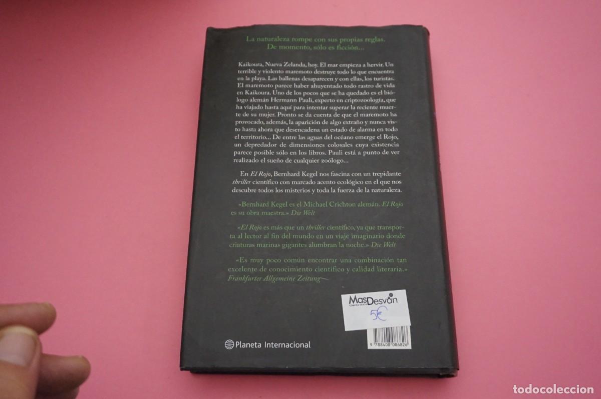 Libros: M2F/ EL ROJO - BERNHARD KEGEL / PLANETA INTERNACIONAL - Foto 6