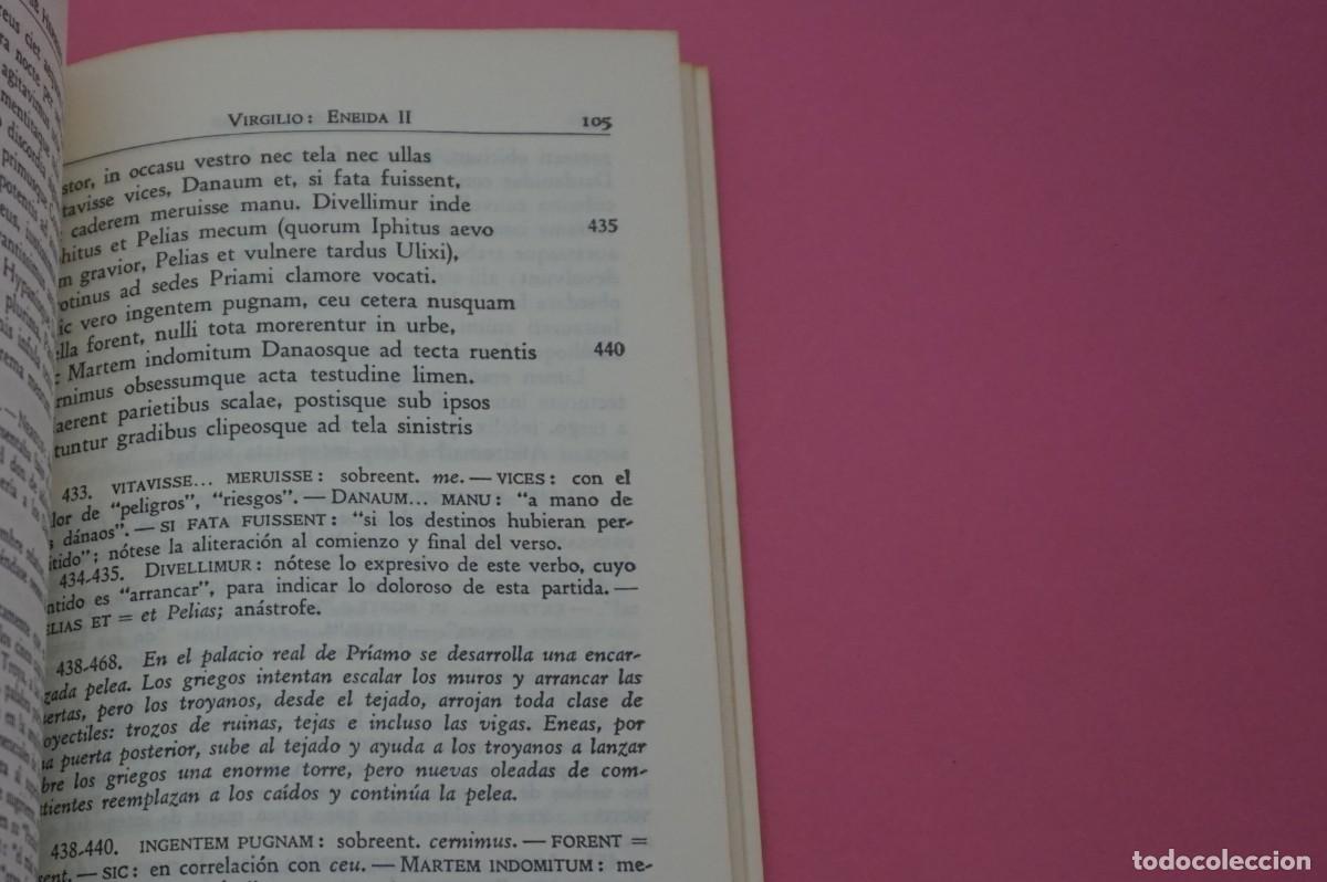 Libros: 2B/ ENEIDA II - VIRGILIO / EDITORIAL GREDOS - Foto 5