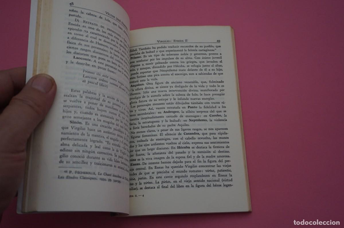 Libros: 2B/ ENEIDA II - VIRGILIO / EDITORIAL GREDOS - Foto 6